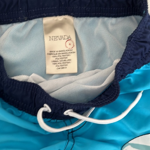 4/$20 Shark Swim Shorts | Nevada | 4T - Picture 3 of 3